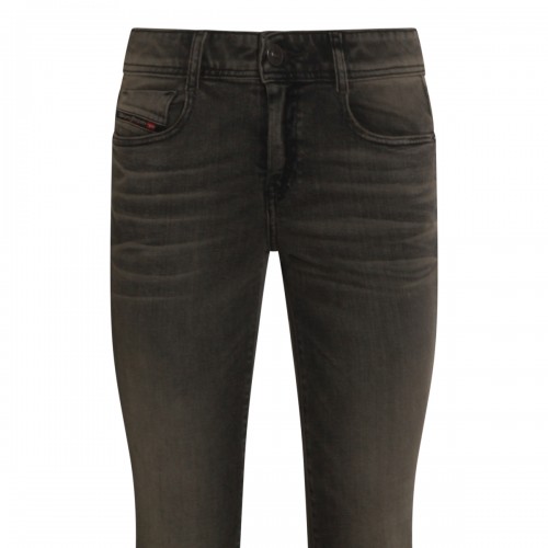 DARK GREY COTTON 1969 D-EBBEY JEANS