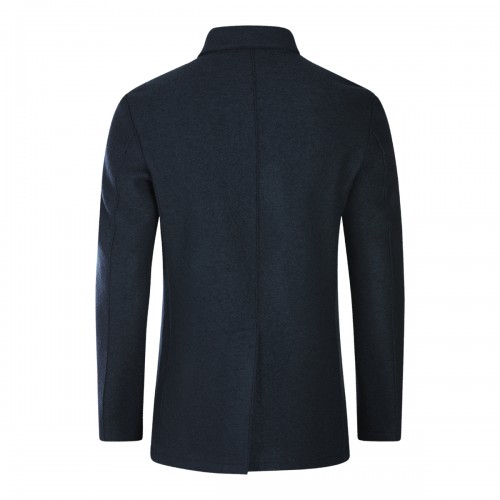 BLACK WOOL COAT