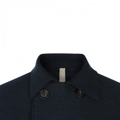 BLACK WOOL COAT