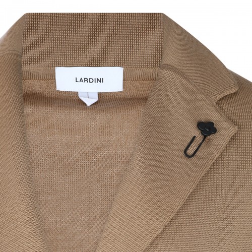 BEIGE WOOL KNITWEAR