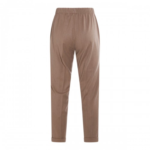 BEIGE WOOL ROSALBA PANTS 2