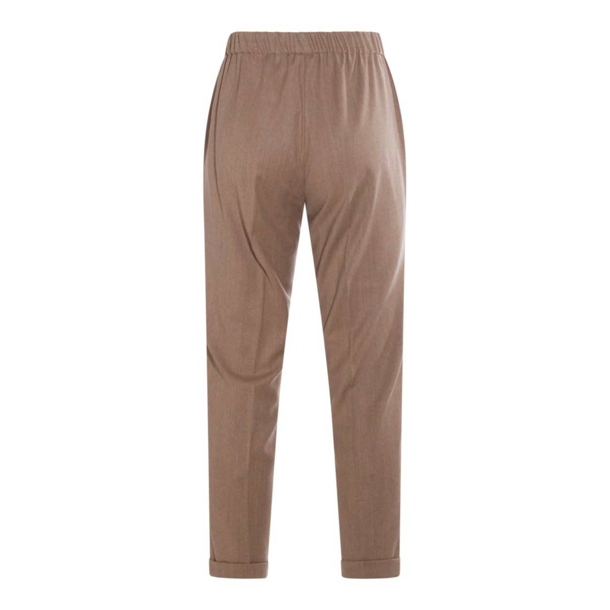 BEIGE WOOL ROSALBA PANTS