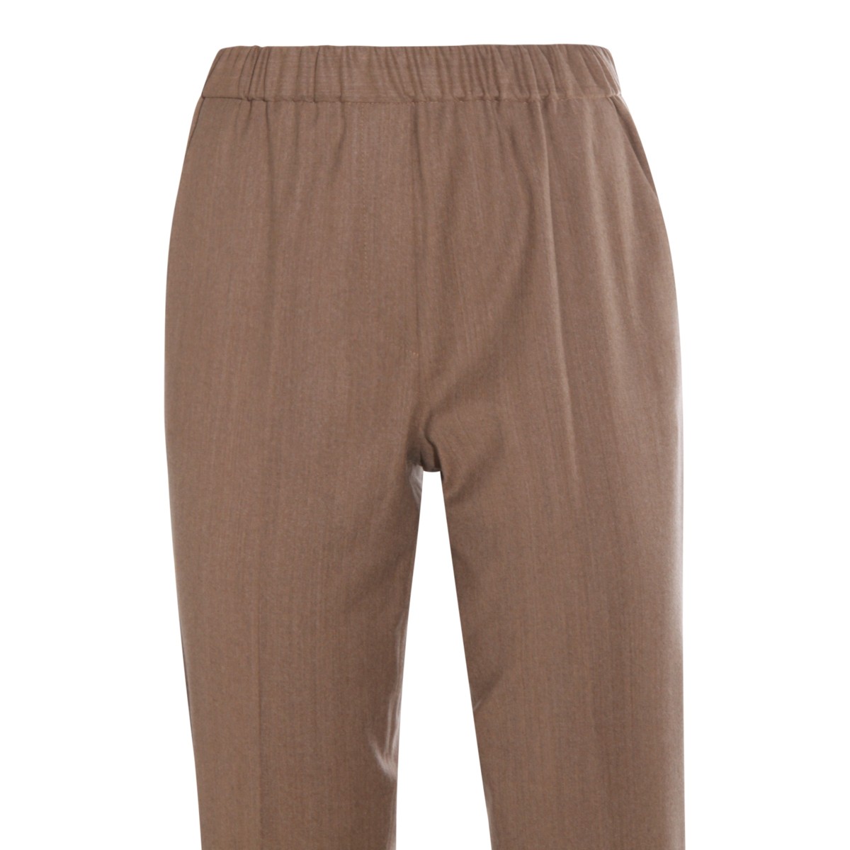 BEIGE WOOL ROSALBA PANTS
