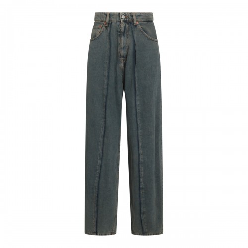 LIGHT GREY COTTON JEANS