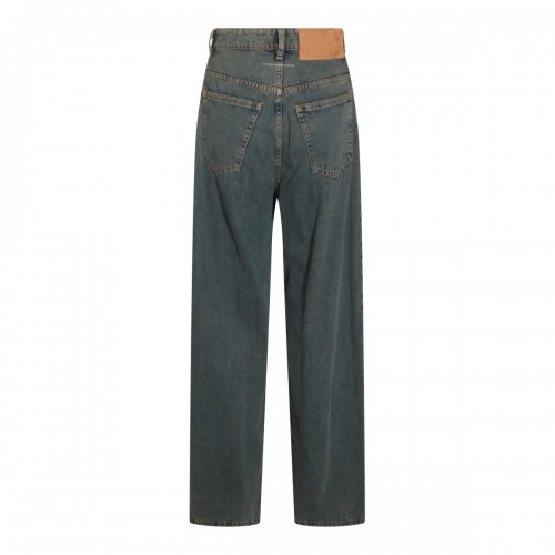LIGHT GREY COTTON JEANS