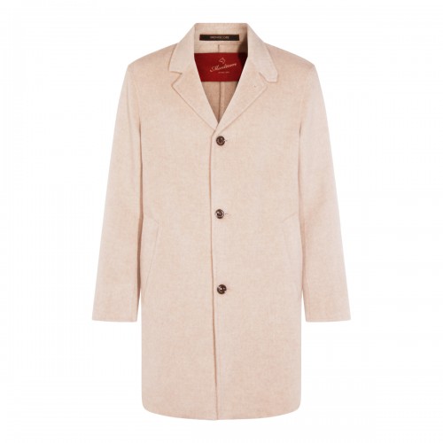 BEIGE CASHMERE COAT