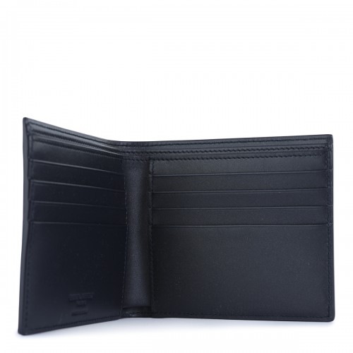 DARK BLUE LEATHER WALLET 2