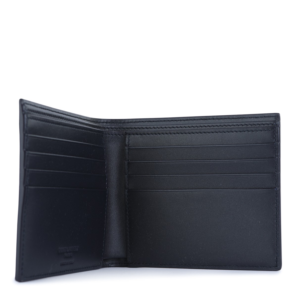DARK BLUE LEATHER WALLET