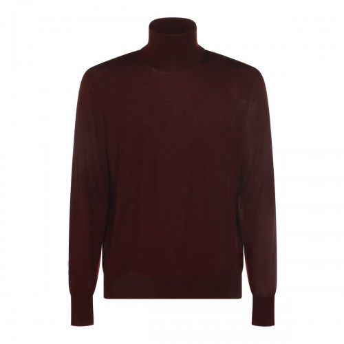 BORDEAUX WOOL KNITWEAR