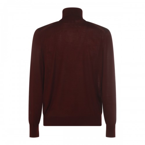 BORDEAUX WOOL KNITWEAR