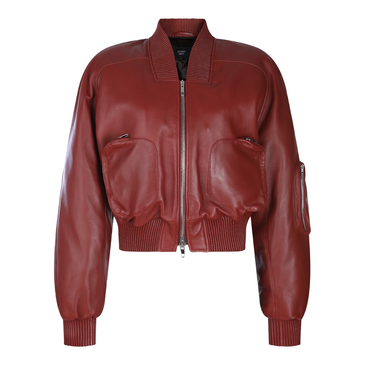 RED LEATHER JACKET