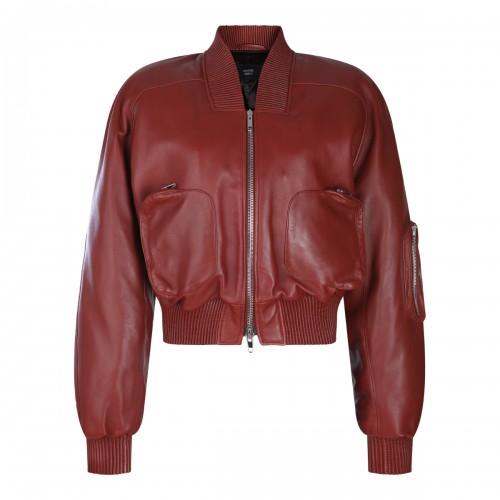 RED LEATHER JACKET