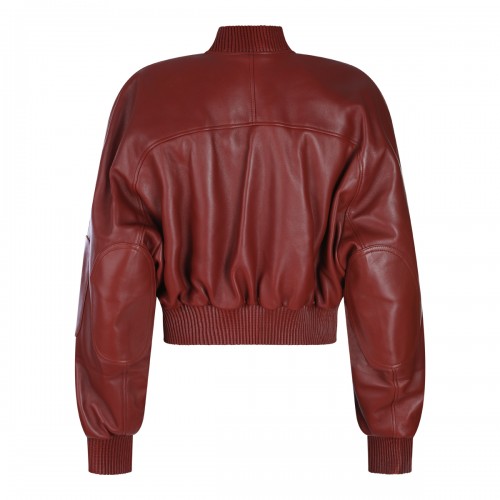 RED LEATHER JACKET