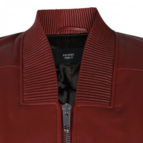 RED LEATHER JACKET