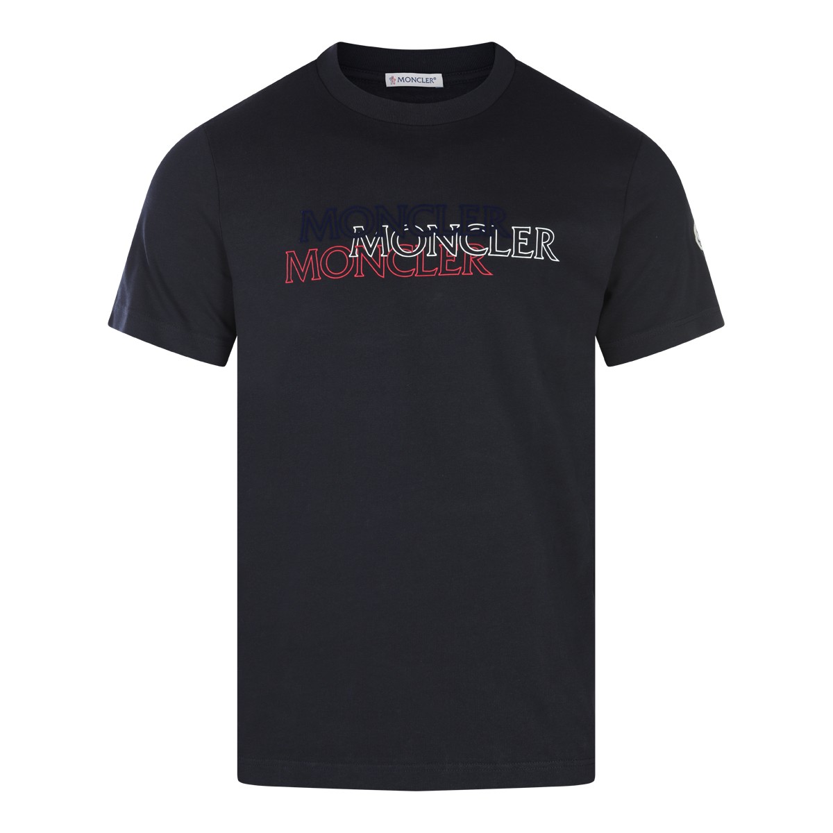 BLUE COTTON T-SHIRT