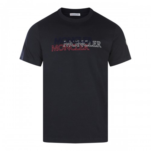 BLUE COTTON T-SHIRT