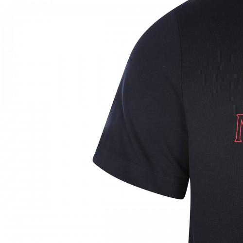BLUE COTTON T-SHIRT
