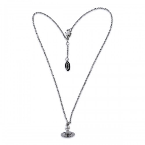 PLATINUM METAL NECKLACE