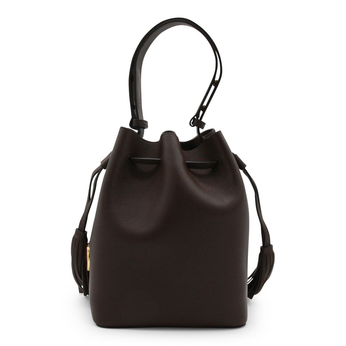 DARK BROWN SATCHEL