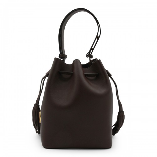 DARK BROWN SATCHEL