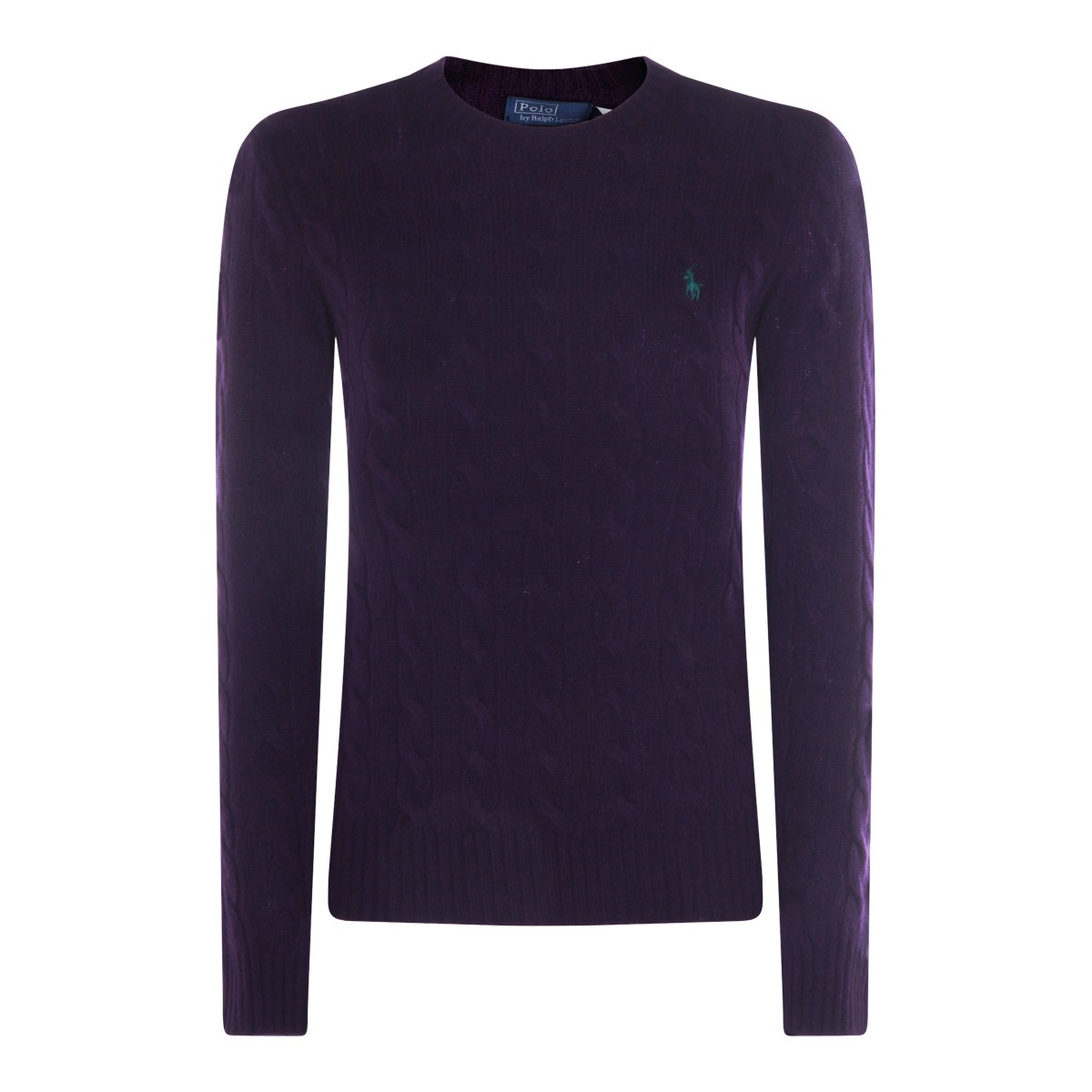 PURPLE WOOL KNITWEAR