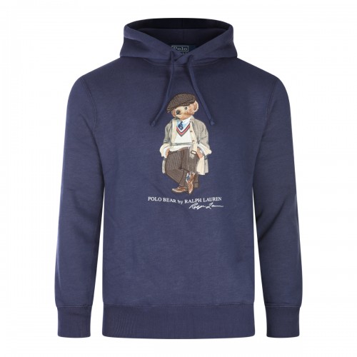 BLUE COTTON SWEATSHIRT