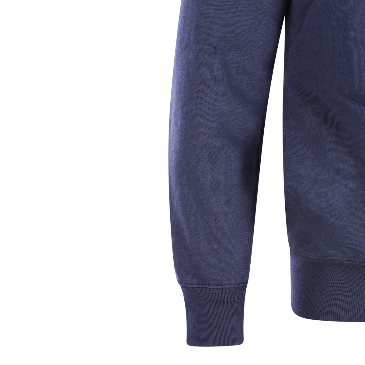 BLUE COTTON SWEATSHIRT