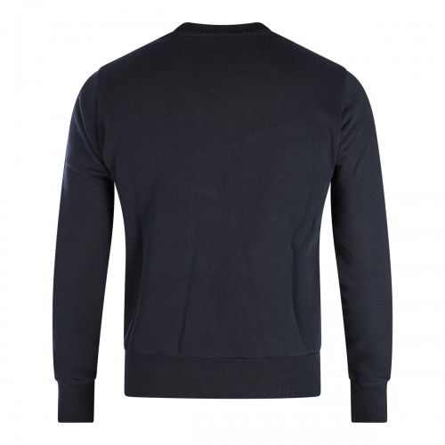 BLACK COTTON SWEATSHIRT