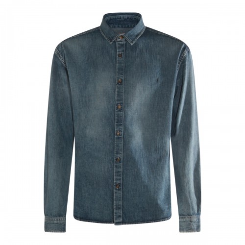 BLUE COTTON SHIRT