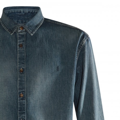 BLUE COTTON SHIRT