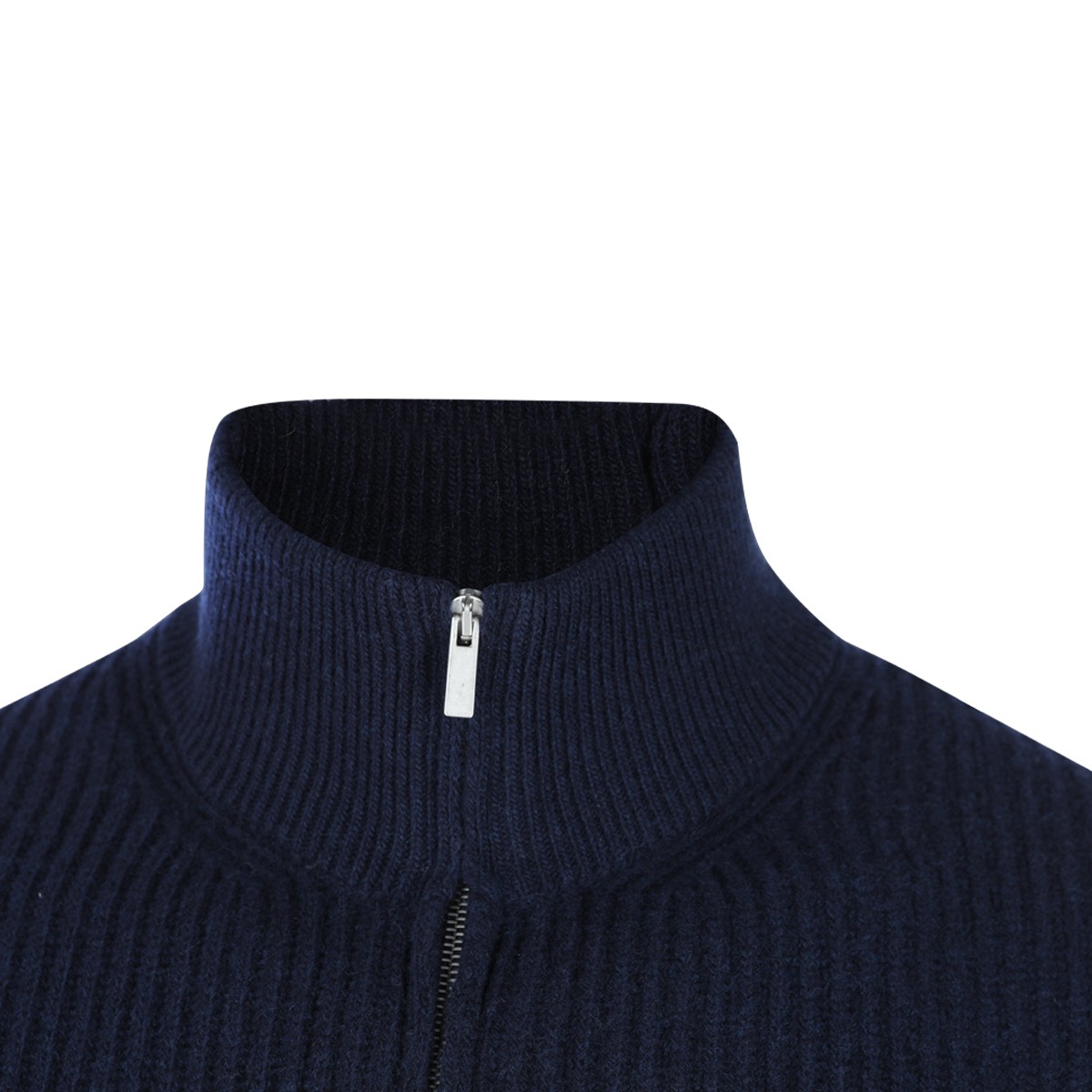 NAVY WOOL KNITWEAR