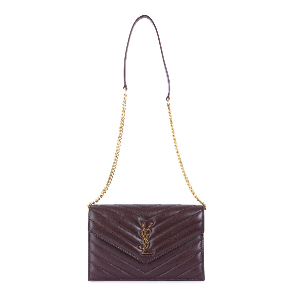 DARK RED LEATHER MINI BAG