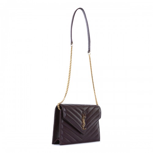 DARK RED LEATHER MINI BAG