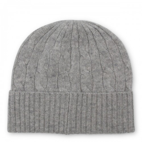 GREY WOOL BEANIE 2