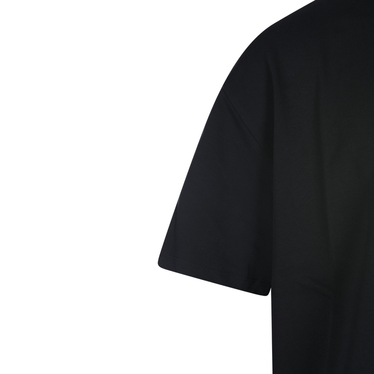 BLACK COTTON T-SHIRT