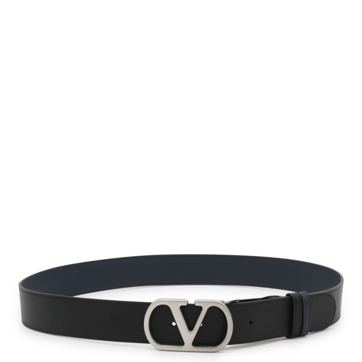 BLACK LEATHER BELT