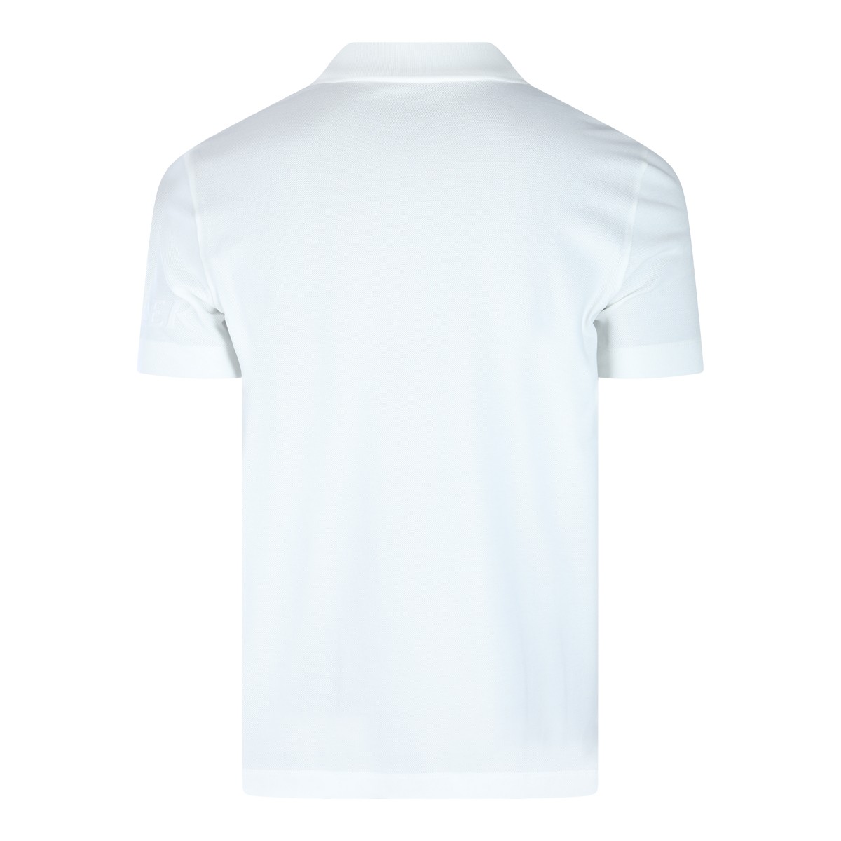 WHITE COTTON POLO SHIRT WHITE COTTON POLO SHIRT