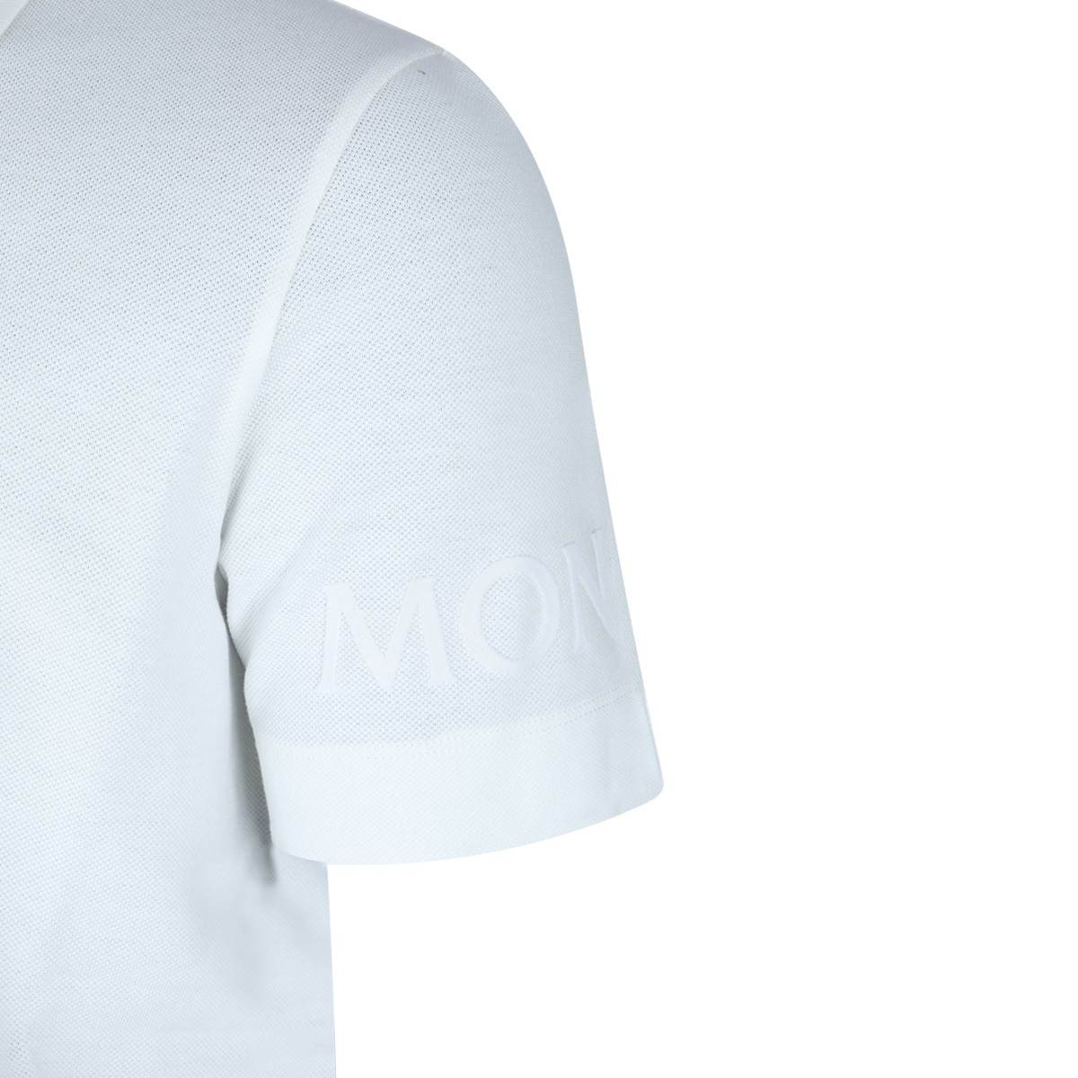 WHITE COTTON POLO SHIRT WHITE COTTON POLO SHIRT