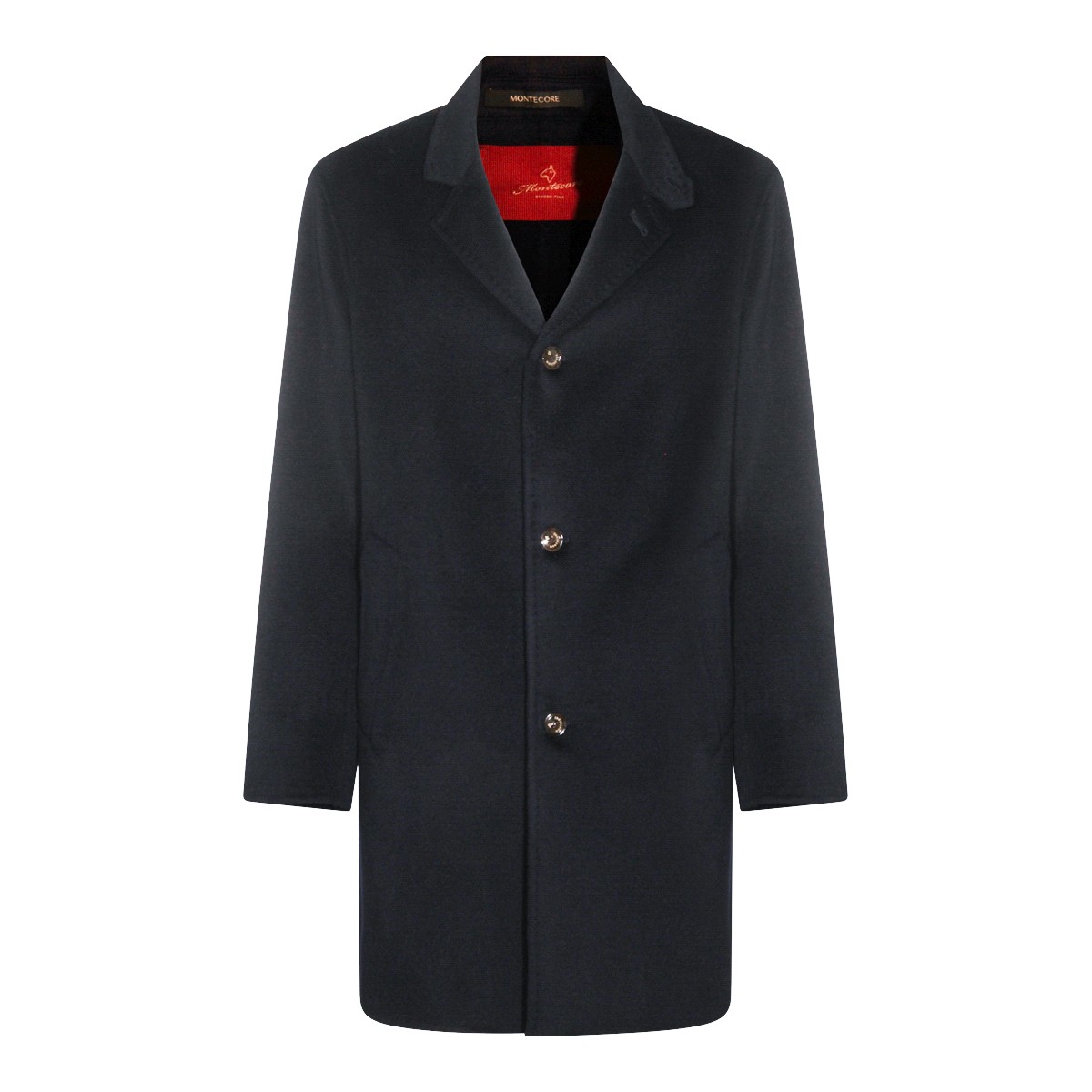 DARK BLUE CASHMERE COAT