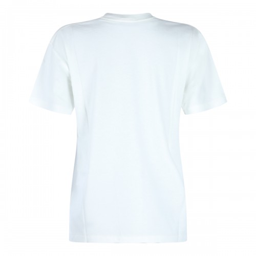 WHITE COTTON T-SHIRT