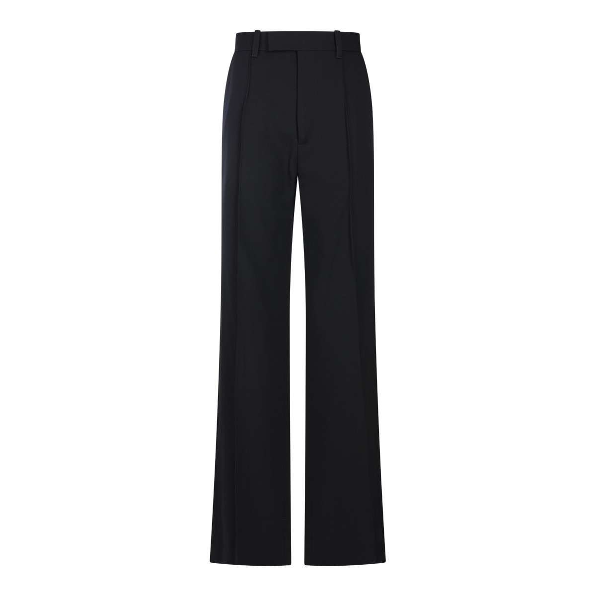 BLACK WOOL PANTS