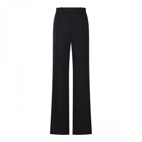BLACK WOOL PANTS