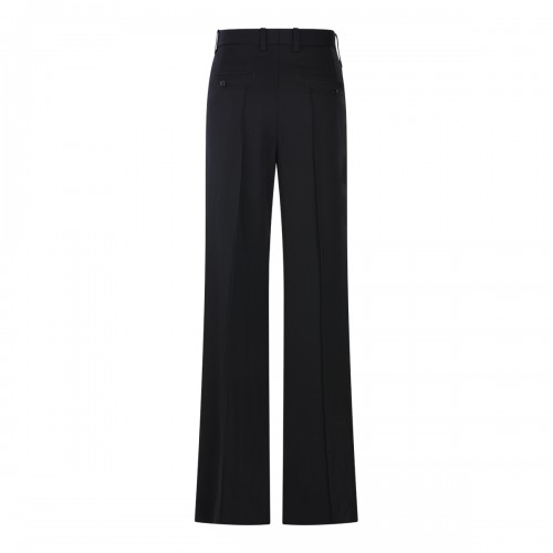 BLACK WOOL PANTS