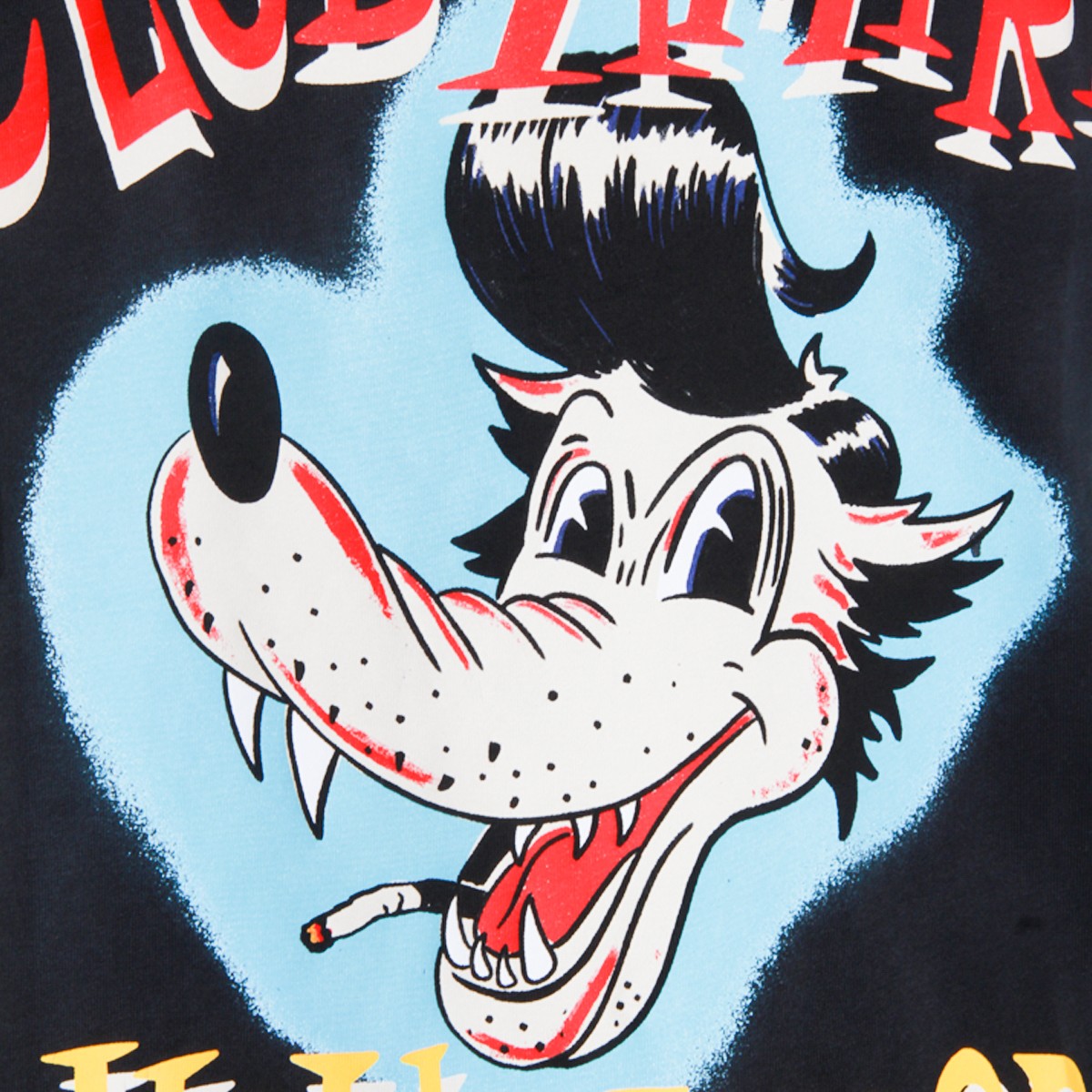 BLACK COTTON T-SHIRT