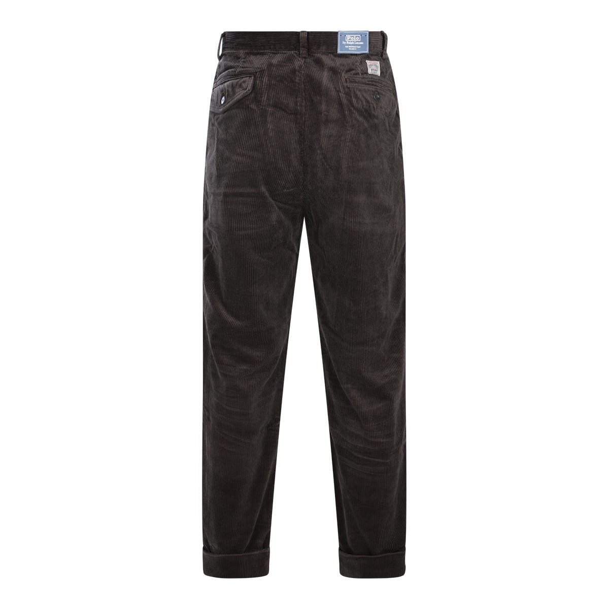 DARK BROWN COTTON PANTS
