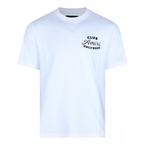 WHITE COTTON T-SHIRT