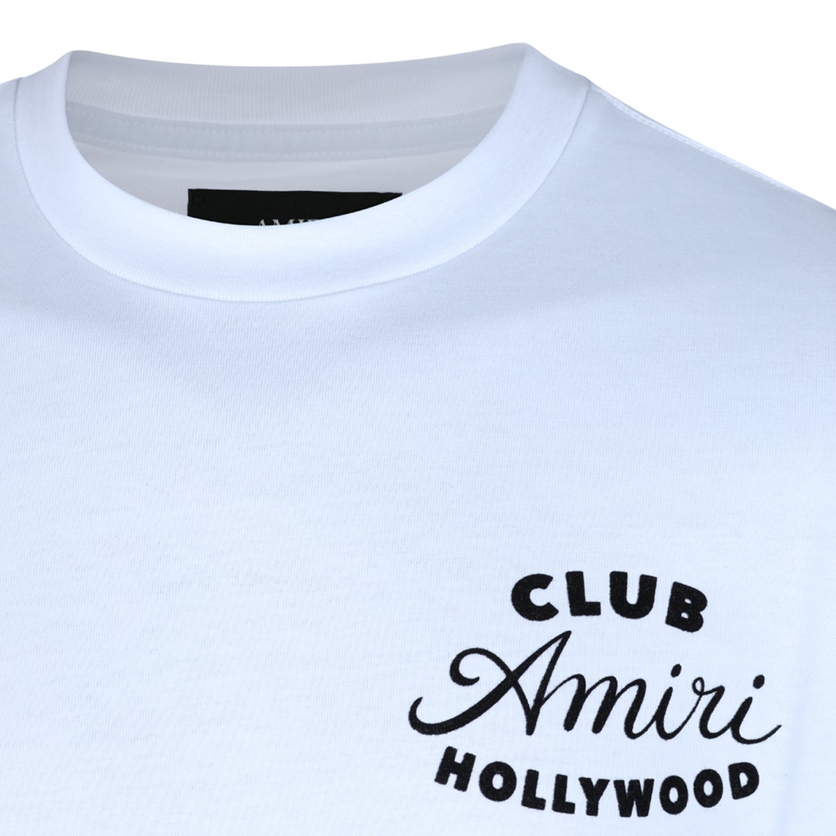 WHITE COTTON T-SHIRT