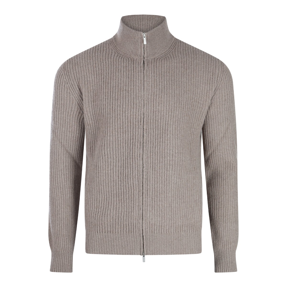 GREY WOOL KNITWEAR