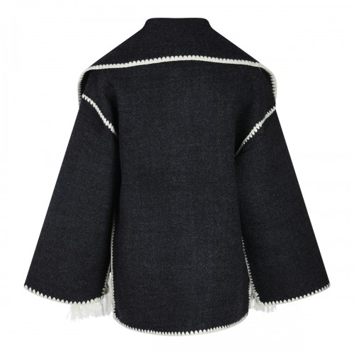 DARK GREY WOOL COAT