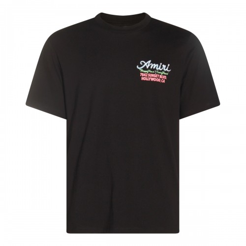 BLACK COTTON T-SHIRT